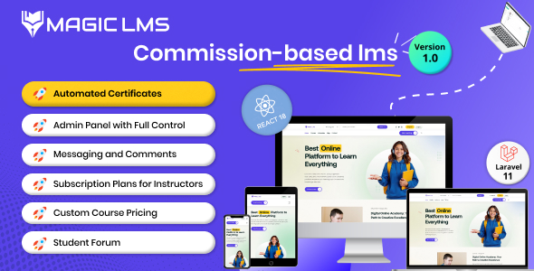 Magic LMS Dashboard